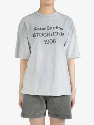 ACNE STUDIOS - Unisex Relaxed Fit Logo T-Shirt