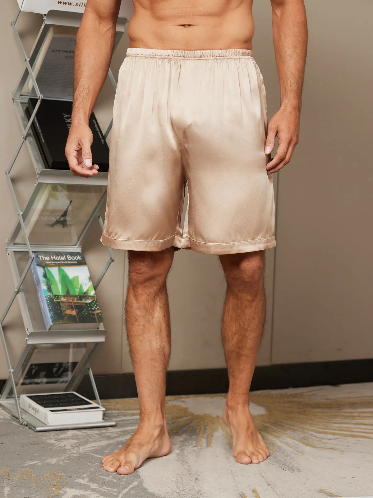 Clearance(US Warehouse) -Comfortable Silk Shorts For Men