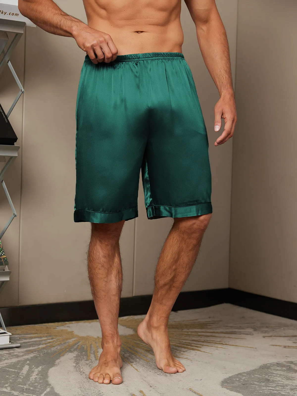 Clearance(US Warehouse) -Comfortable Silk Shorts For Men