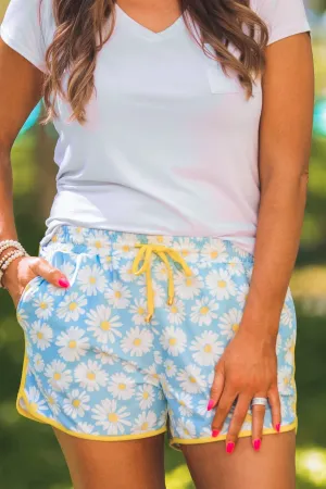 Daisy Does It Drawstring Everyday Shorts