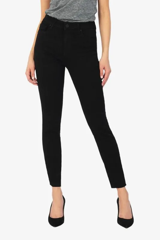 Donna High Rise Fab Ab Ankle Skinny