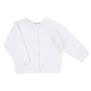 Essentials Knit Cardigan - White