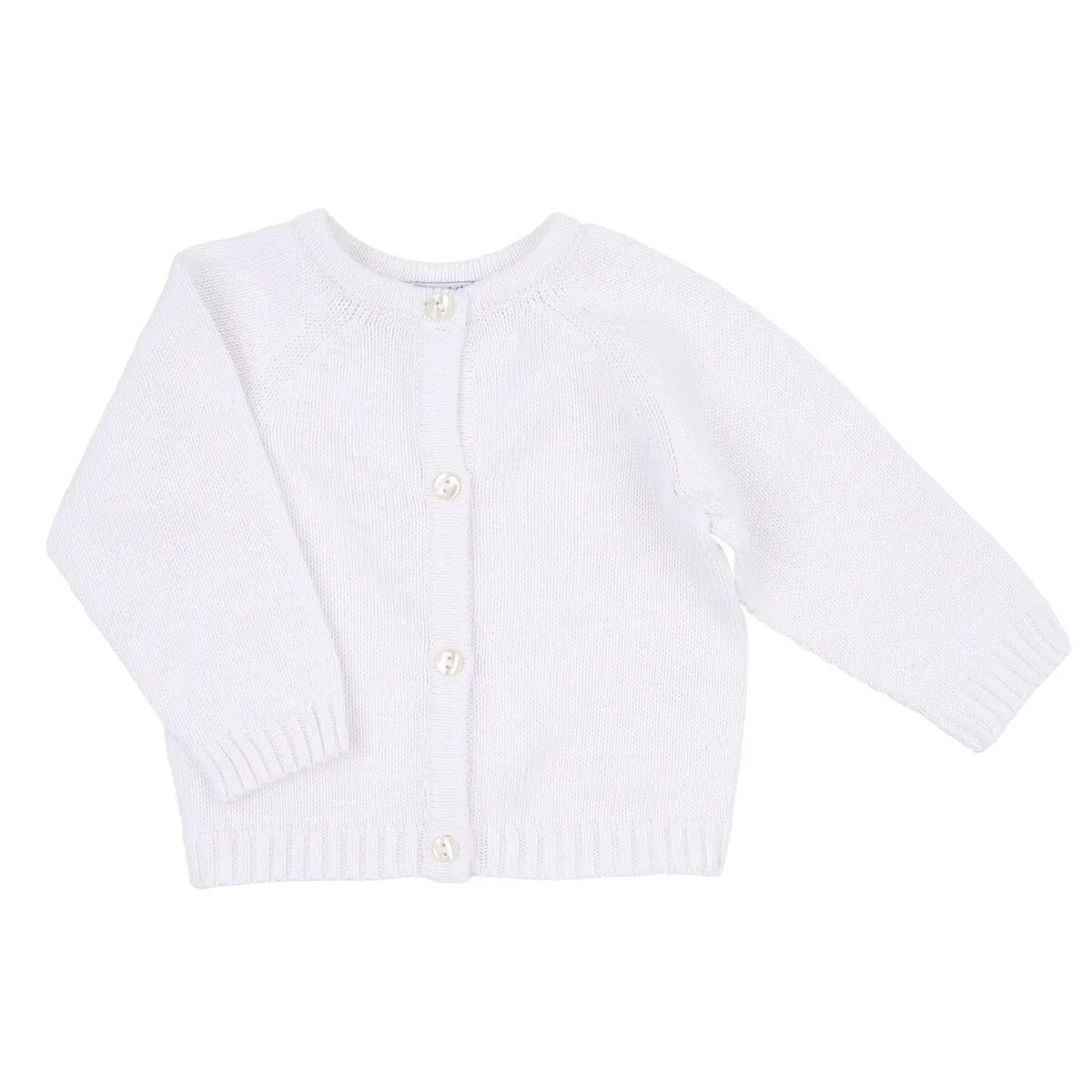 Essentials Knit Cardigan - White