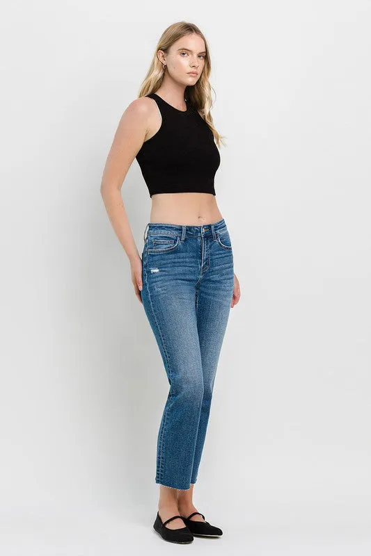 FINAL SALE ~ Melissa Ankle Straight Jean (Vervet)