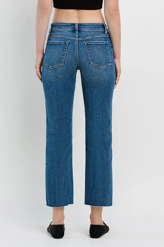 FINAL SALE ~ Melissa Ankle Straight Jean (Vervet)