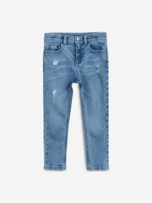 HOP Kids Blue Distressed Jeans