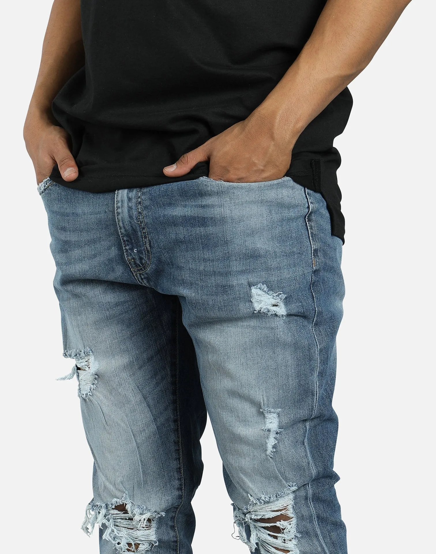 Jordan Craig DISTRESSED BUSTED KNEE JEANS