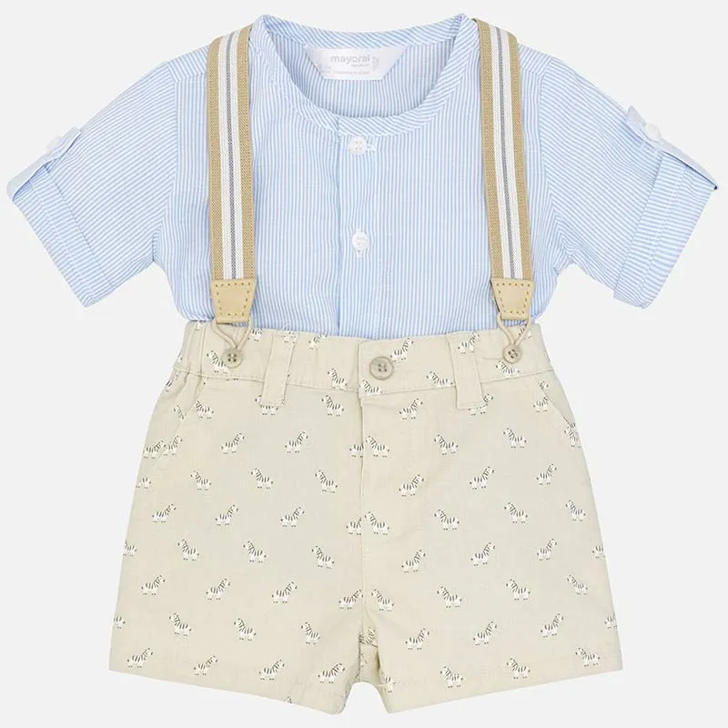 Mayoral Shirt and Shorts Set