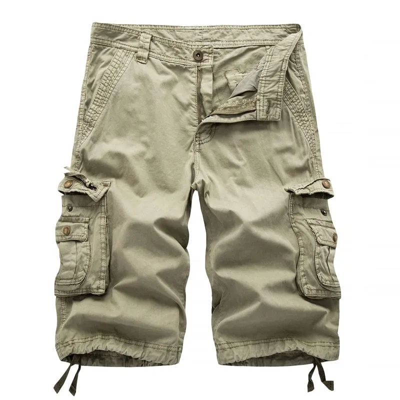 Men's Trendy Summer Multi-Pocket Workwear Outdoor Casual Shorts