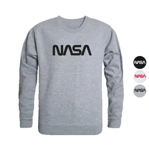 NASA Official Text Logo Crewneck Sweatshirts Sweaters Unisex