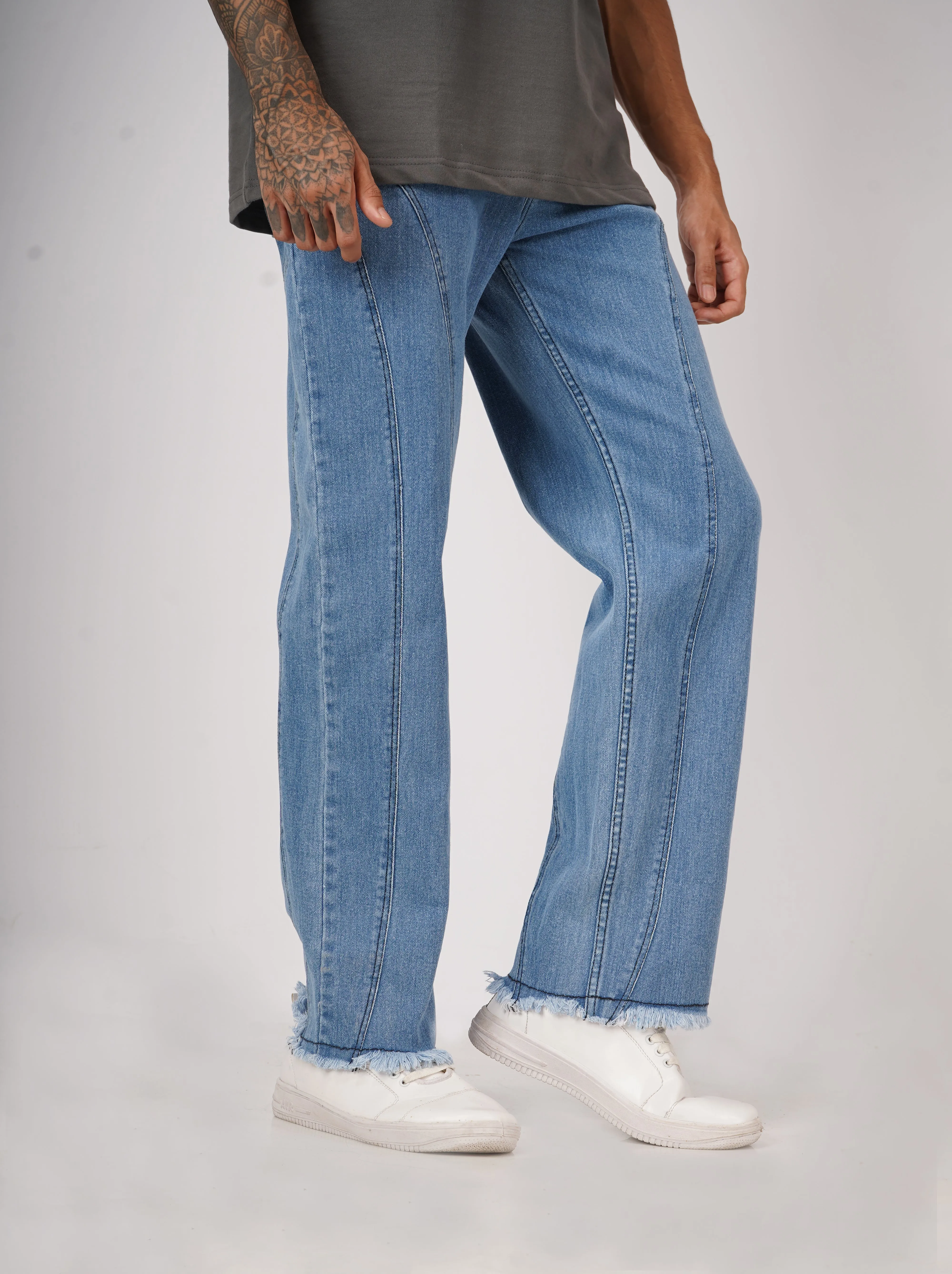 Nova Blue Relaxed Fit Denim