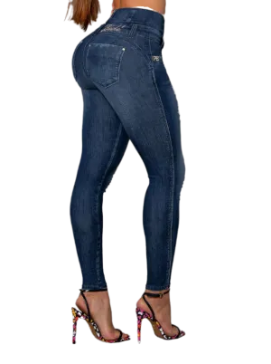 Pit Bull Jeans Women's High Waisted Ripped Jeans Pants With Butt Lift 65336