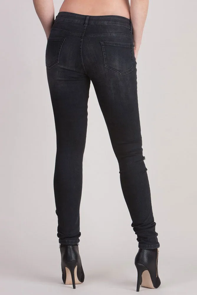 Seraphine Keenan Maternity Distressed Jeans