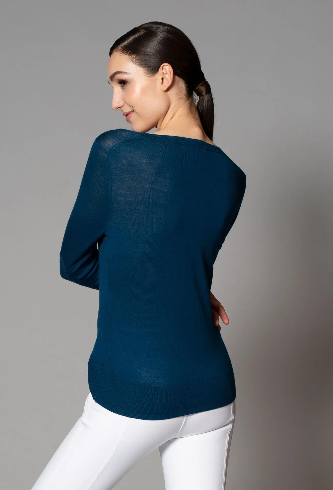 Serena Merino V-Neck Sweater