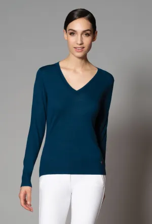 Serena Merino V-Neck Sweater