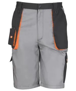 Work-Guard lite shorts | Grey/Black/Orange