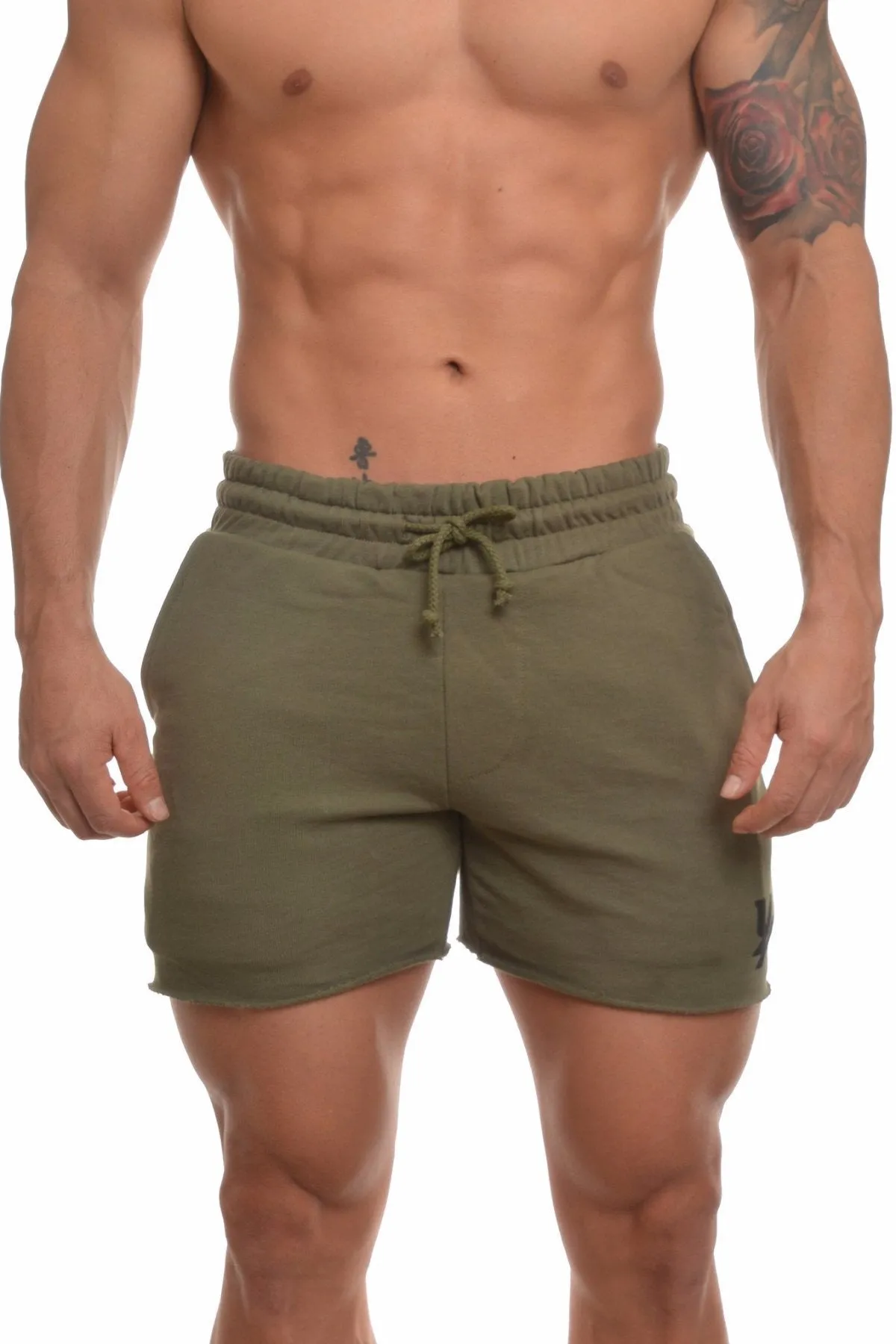 YoungLA Bodybuilding French Terry Shorts Solid Colors 102